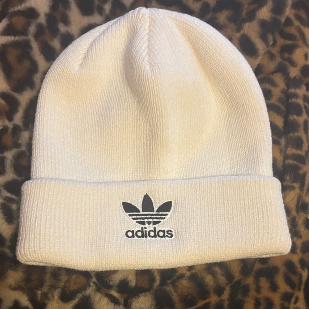 Adidas Ivory Knit Beanie